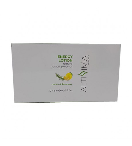 Energy Lotion Capelli Lemon E Rosemary 10x8ml Altissima