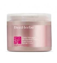 Ben Herbe Massage Crema Massaggio Corpo alle Mandorle Dolci 500 ml