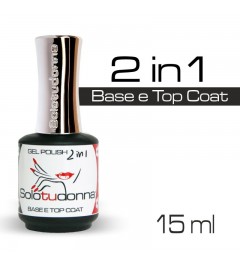 Gel Polish 2 in 1 Base e Top Coat Gel Unghie - SoloTuDonna