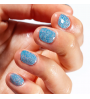 Gel Semipermanente Polish Glitter Azzurro MNP Mesauda 51 Nail Pro