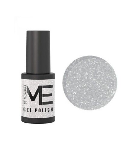 Smalto Gel Polish Unghie Semipermanente UV/LED Silver 211 - MNP Mesauda Milano