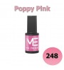 Smalto Gel Polish Unghie Semipermanente UV/LED Poppy Pink 248 - MNP Mesauda Milano