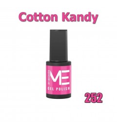 Smalto Gel Polish Unghie Semipermanente UV/LED Cotton Kandy 252 - MNP Mesauda Milano