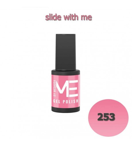 Smalto Gel Polish Unghie Semipermanente UV/LED Slide With Me 253 - MNP Mesauda Milano