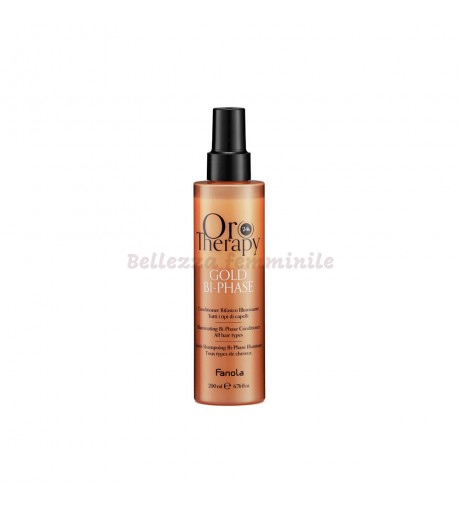 Condizionatore bifasico illuminante oro puro olio di argan 200 ml 