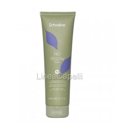 Maschera Capelli decolorati, biondi o grigi - No Yellow - Echosline 300ml