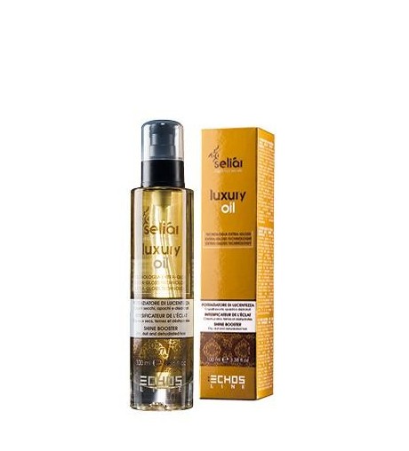 Olio Capelli Seliar Luxury Potenziatore di Lucentezza per capelli secchi, opachi e disidratati 100 ml 