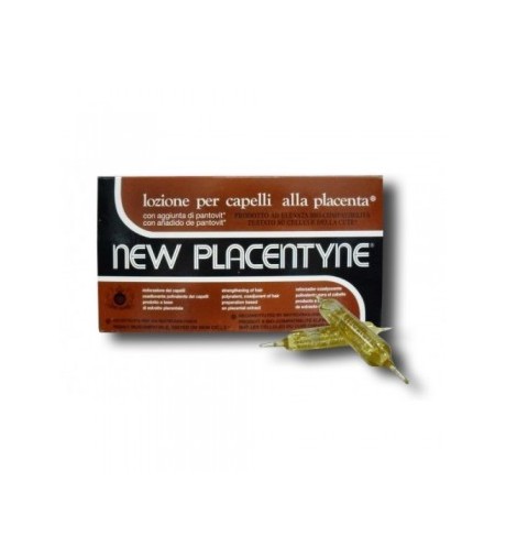 Fiale rinforzanti New Placentyne alla placenta 12 pz da 10 ml - Linea Italiana